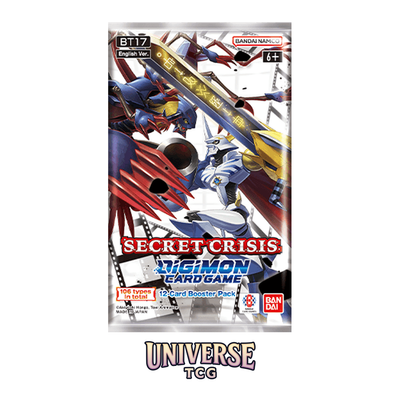 Digimon Card Game BT17 Booster Pack Secret Crisis - English