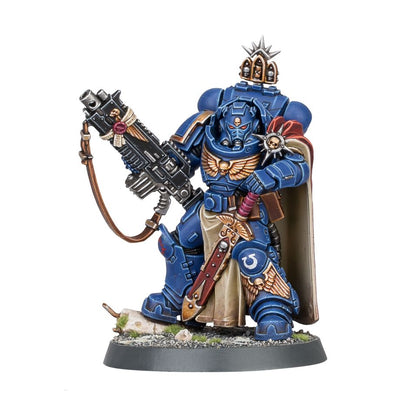 Captain in Gravis Armour with Master-Crafted Heavy Bolt Rifle (Black Templars)