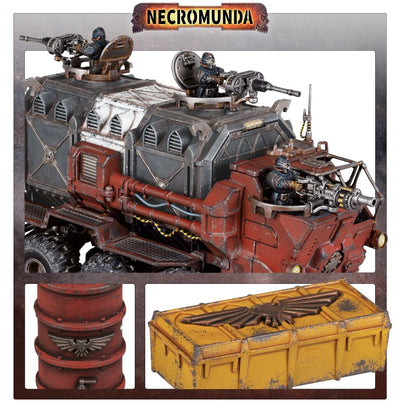Cargo-8 Ridgehauler – Necromunda Vehicle Kit