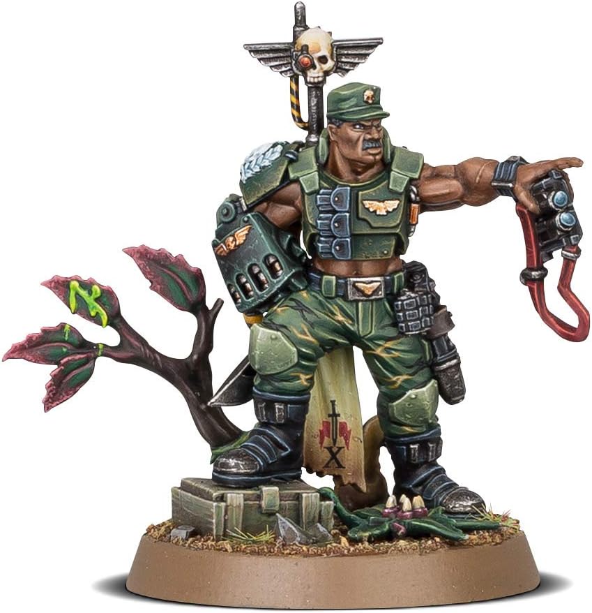 Catachan Colonel – Exclusiva de tiendas independientes (Astra Militarum)