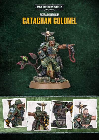 Catachan Colonel – Independent Stockist Exclusive (Astra Militarum)