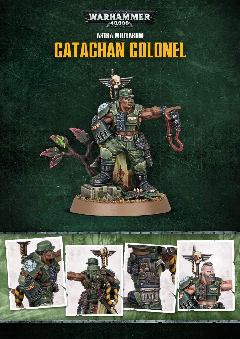 Catachan Colonel – Exclusiva de tiendas independientes (Astra Militarum)
