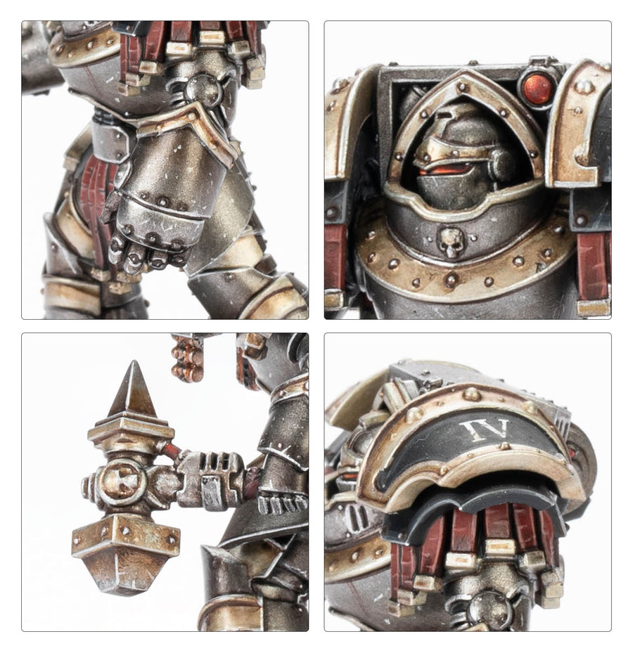 Cataphractii Terminators con Combi-bolters y Power Fists