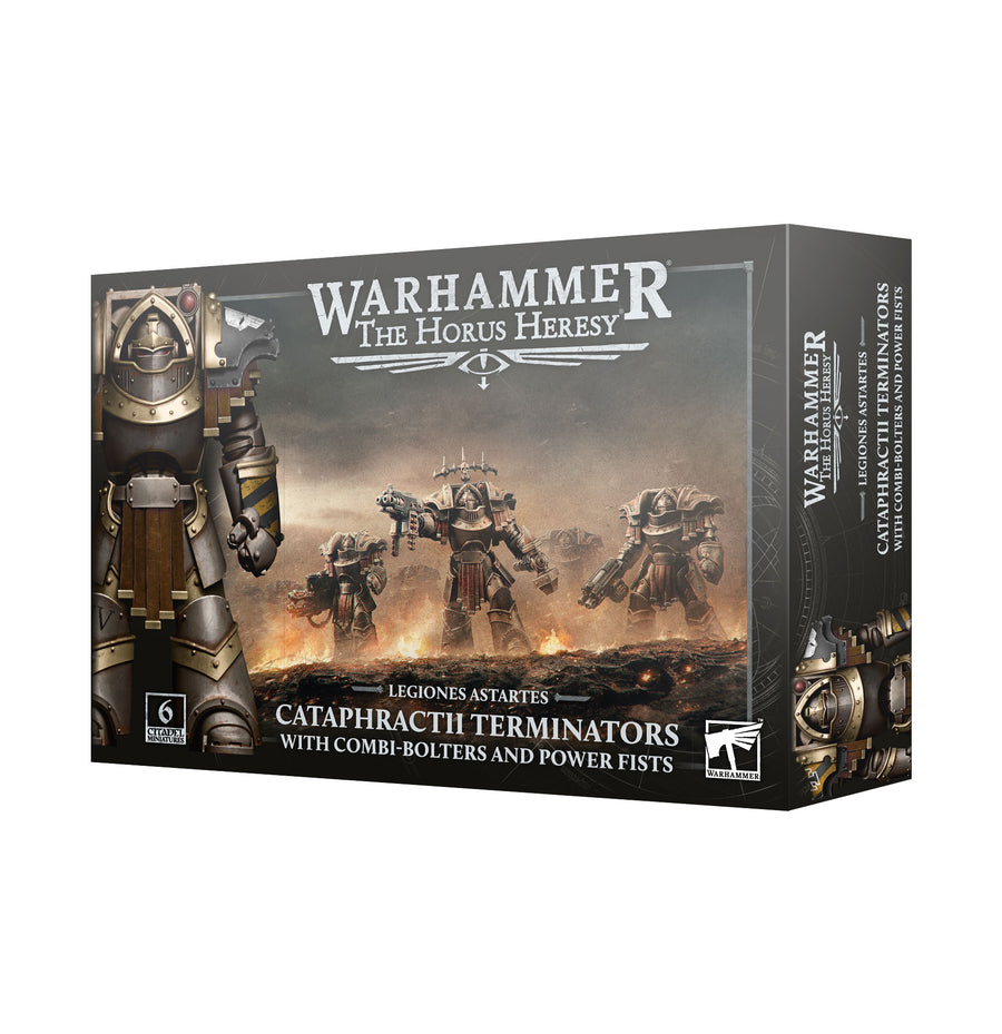 Cataphractii Terminators con Combi-bolters y Power Fists