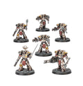 Cataphractii Terminators con Volkite Chargers y Power Mauls