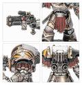 Cataphractii Terminators con Volkite Chargers y Power Mauls