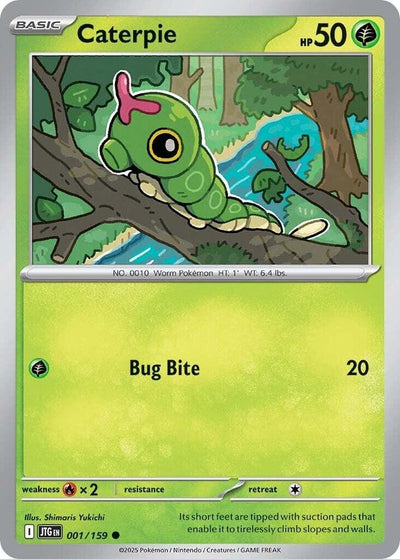 Caterpie - Journey Together (Common) [JTG-001]