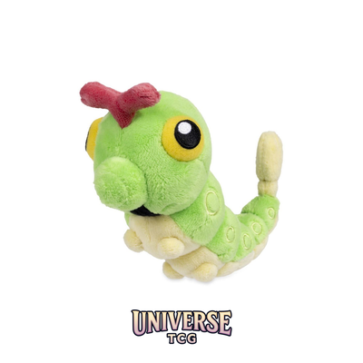Caterpie Sitting Cuties Plush - 14 cm