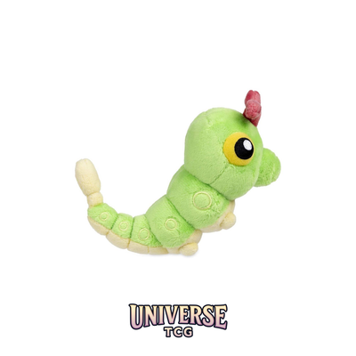 Caterpie Sitting Cuties Plush - 14 cm