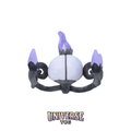 Chandelure Sitting Cuties Plush - 14 cm