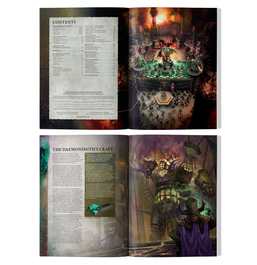 Tomo de batalla Caos: Helsmiths of Hashut