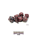Chessex: Speckled Silver Volcano Polyhedral 7-Dice Set