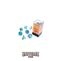 Chessex: Nebula Oceanic/gold Luminary Polyhedral 7-Dice Set