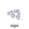 Chessex: Borealis Icicle/light blue Luminary Polyhedral 7-Dice Set
