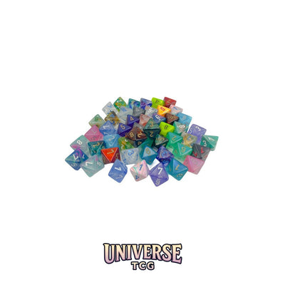 Chessex: Bag of 50 Assorted Loose Signature Polyhedral d8 Dice