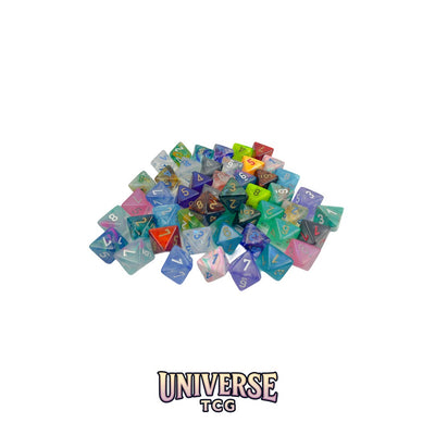 Chessex: Bag of 50 Assorted Loose Signature Polyhedral d8 Dice