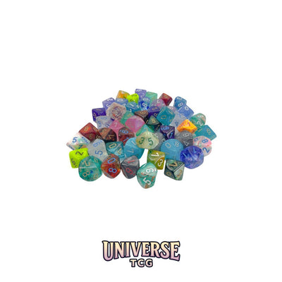 Chessex: Bag of 50 Assorted Loose Signature Polyhedral d10 Dice