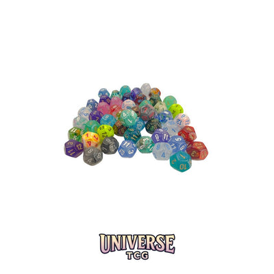 Chessex: Bag of 50 Assorted Loose Signature Polyhedral d12 Dice