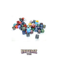 Chessex: Bag of 50 Assorted Loose Speckled Polyhedral d6 Dice