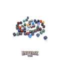 Chessex: Bag of 50 Assorted Loose Speckled 12mm w/pips d6 Dice