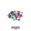 Chessex: Bag of 50 Assorted Loose Opaque Polyhedral Tens d10 Dice