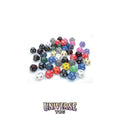 Chessex: Bag of 50 Assorted Loose Opaque Polyhedral d12 Dice