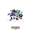 Chessex: Bag of 50 Assorted Loose Gemini Polyhedral d4 Dice
