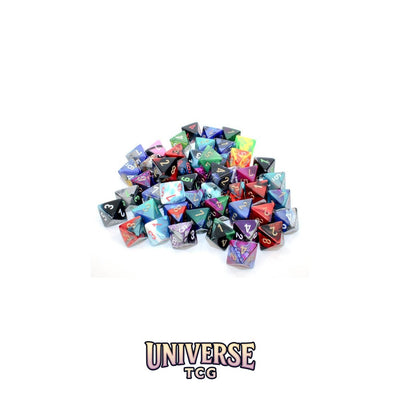Chessex: Bag of 50 Assorted Loose Gemini Polyhedral d8 Dice