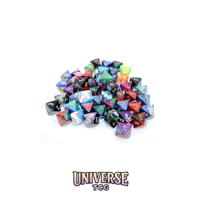 Chessex: Bag of 50 Assorted Loose Gemini Polyhedral d8 Dice