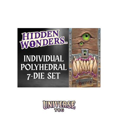 Chessex - Hidden Wonders™ Assorted 7-Die Polyhedral Set