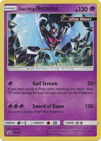Dawn Wings Necrozma - SM Black Star Promos (Promo) [SM-123]