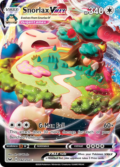 Snorlax VMAX - Sword & Shield (Ultra Rare) [SSH-142]