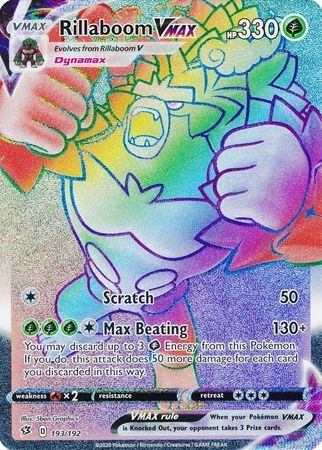 Rillaboom VMAX - Rebel Clash (Secret Rare) [RCL-193]