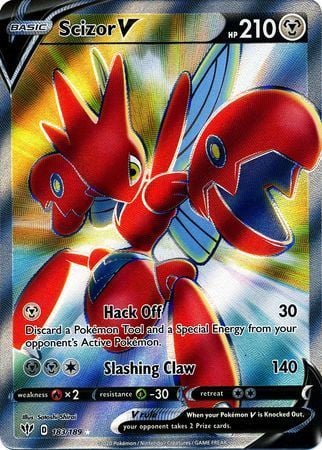 Scizor V - Darkness Ablaze (Ultra Rare) [DAA-183]