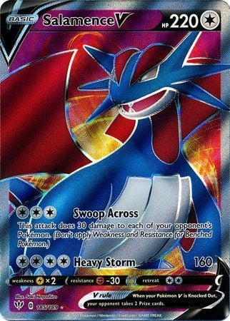 Salamence V - Darkness Ablaze (Ultra Rare) [DAA-185]