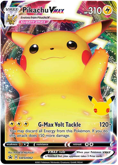 Pikachu VMAX - SWSH Black Star Promos (Promo) [SWSH-062]