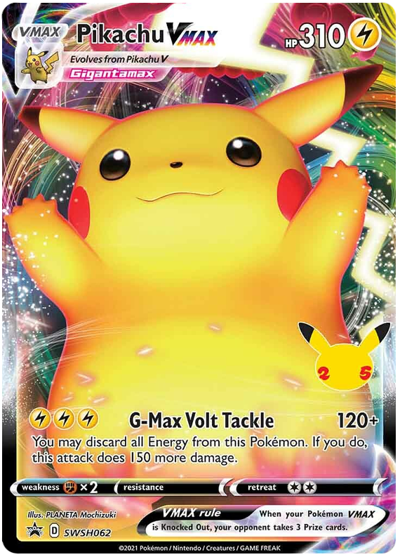 Pikachu VMAX - SWSH Black Star Promos (Promo) [SWSH-062]