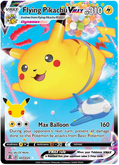 Flying Pikachu VMAX - Celebrations (Ultra Rare) [CEL-007]