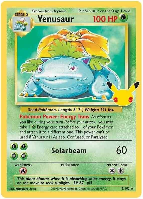 Venusaur - Celebrations (Holo Rare) [CEL-BS 15]