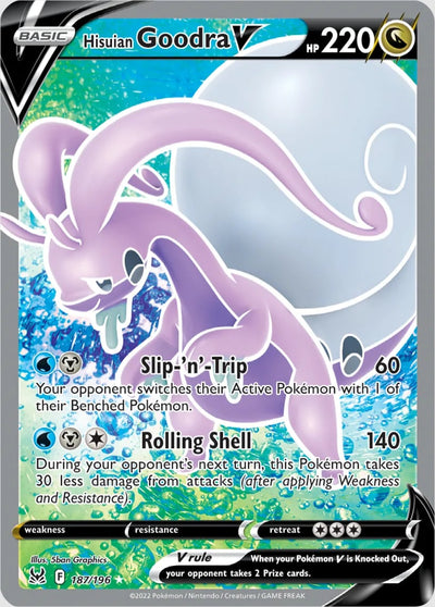Hisuian Goodra V - Lost Origin (Ultra Rare) [LOR-187]