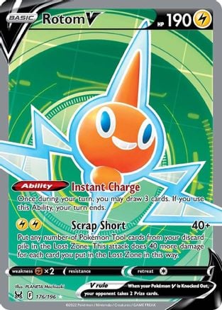 Rotom V - Lost Origin (Ultra Rare) [LOR-176]