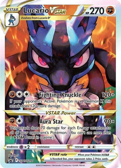 Lucario VSTAR - SWSH Black Star Promos (Promo) [SWSH-291]
