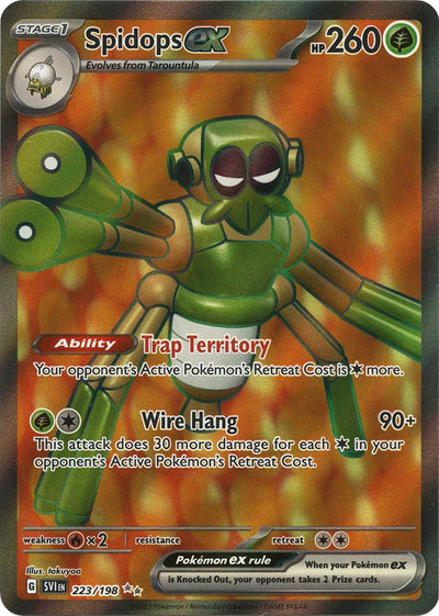 Spidops ex - Scarlet & Violet (Ultra Rare) [SVI-223]