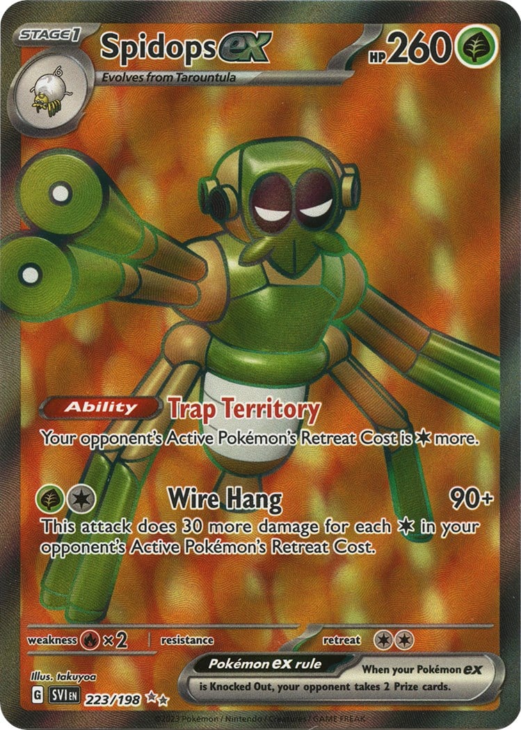 Spidops ex - Scarlet & Violet (Ultra Rare) [SVI-223]