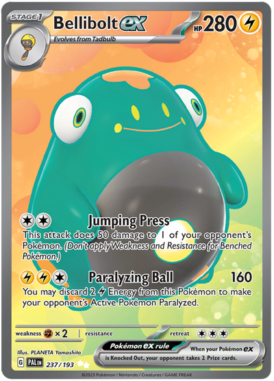 Bellibolt ex - Paldea Evolved (Ultra Rare) [PAL-237]