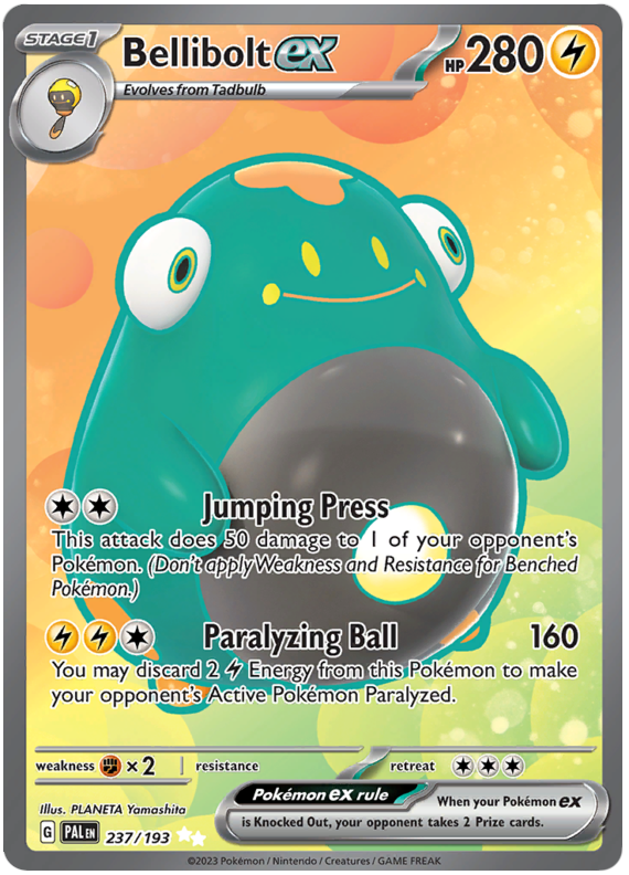 Bellibolt ex - Paldea Evolved (Ultra Rare) [PAL-237]