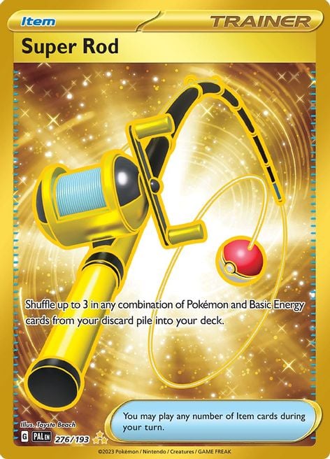 Super Rod - Paldea Evolved (Secret Rare) [PAL-276]