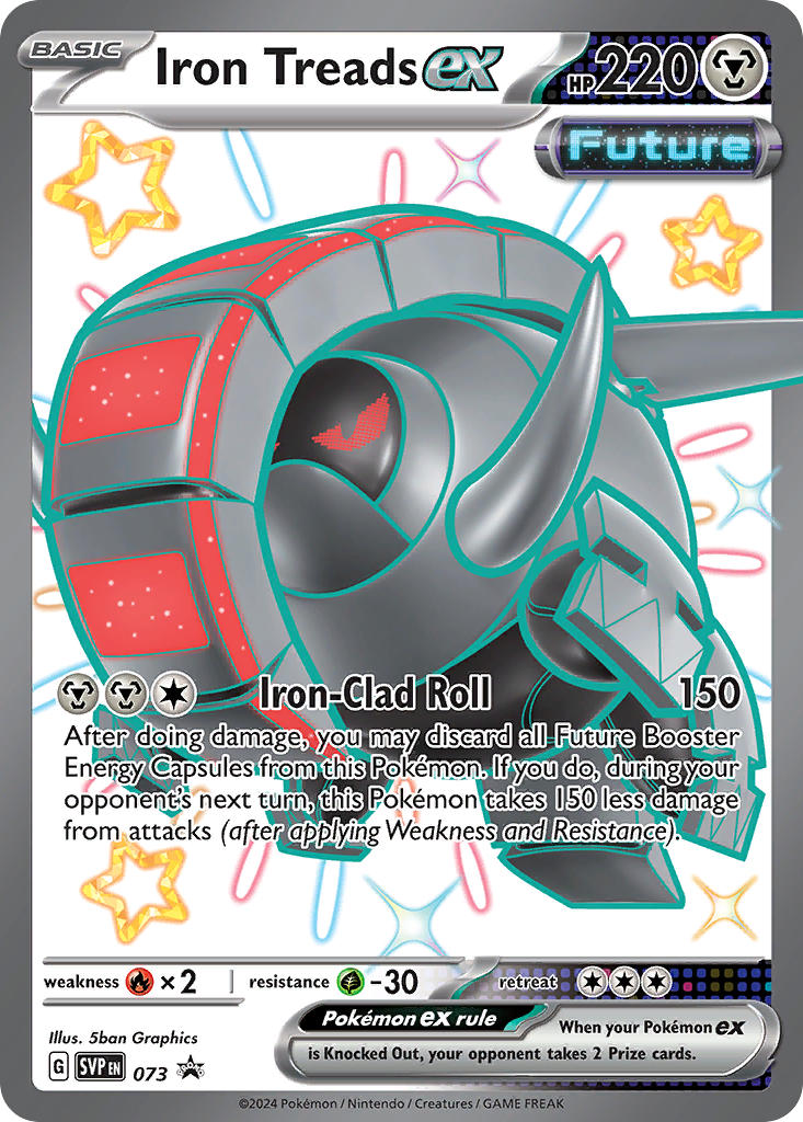 Iron Treads ex - SV Black Star Promos (Promo) [SVP-073]