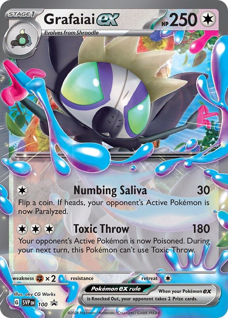 Grafaiai ex - SV Black Star Promos (Promo) [SVP-100]