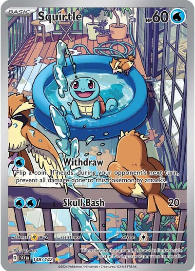 Squirtle - Stellar Crown (Illustration Rare) [SCR-148]